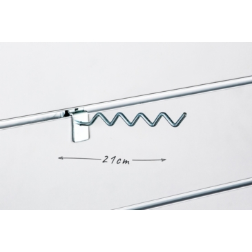 Wieszak prosty zygzakowy 21cm na Spacewall