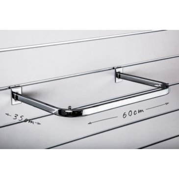 Wieszak ramowy 60cm na Spacewall, chrom
