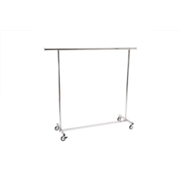 Transporter sklepowy na kółkach 140-200cm, chrom