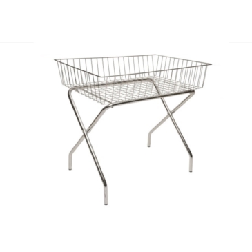 Kosz promocyjny wsypowy siatka chrom