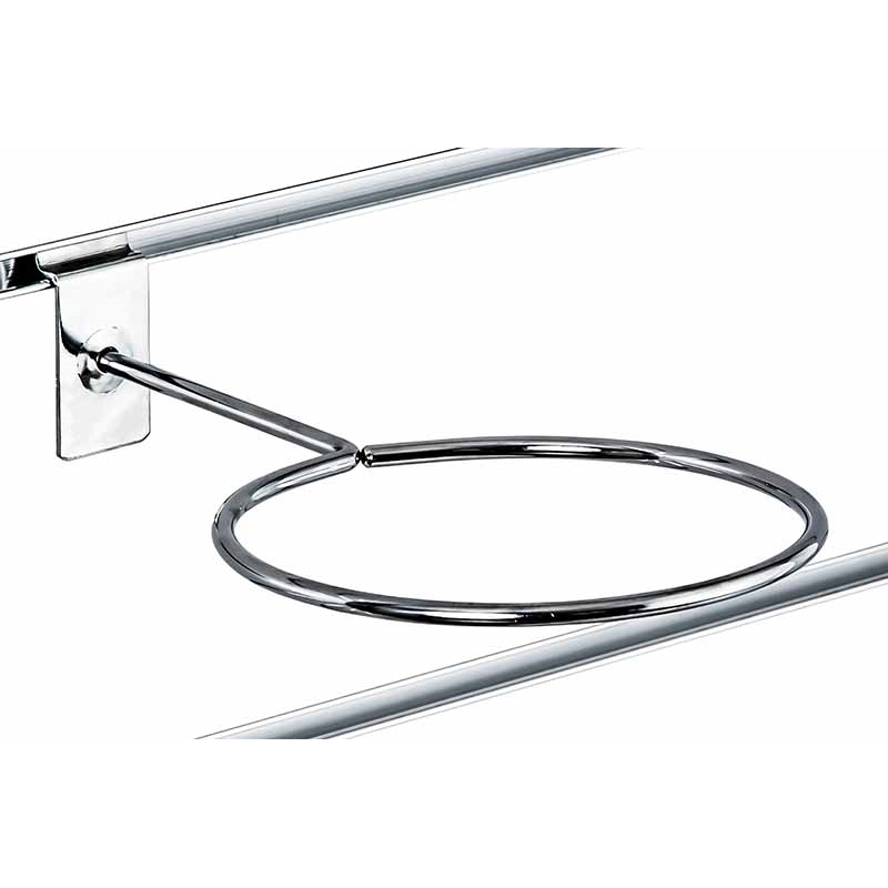 Wieszak do piłek na Spacewall chrom