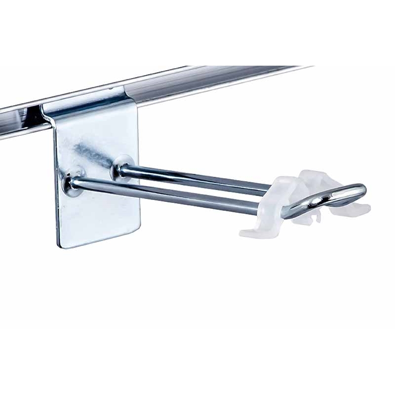 Ogranicznik bezbarwny na haczyk podwójny