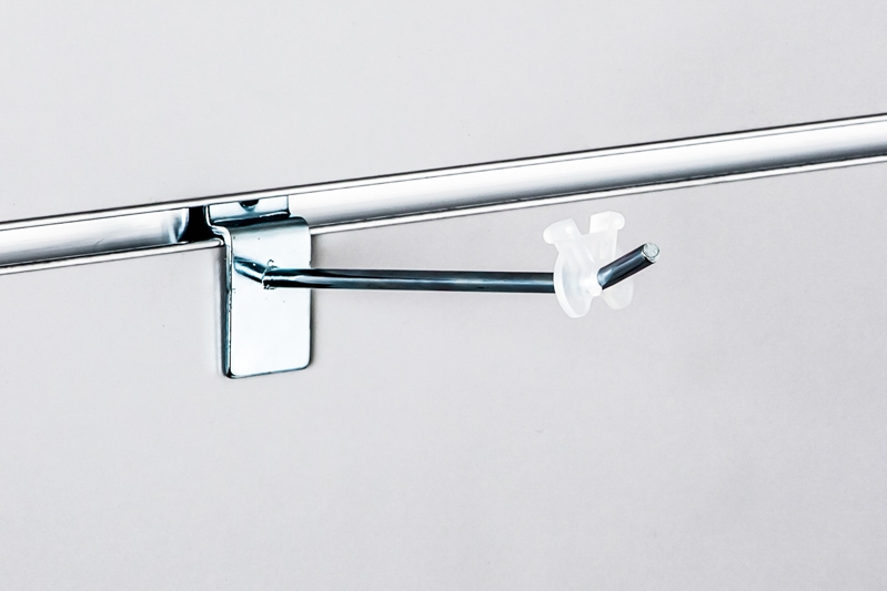 Ogranicznik bezbarwny na haczyk pojedynczy 6mm