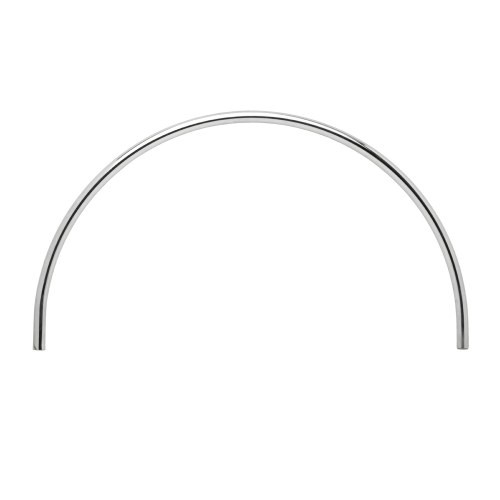 Półkole z rury fi 25mm, chromowane