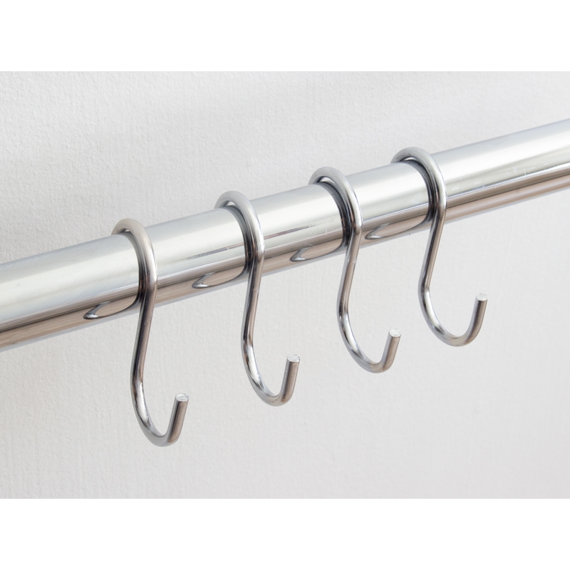 Zawieszka, haczyk na rurę fi 25mm, chrom