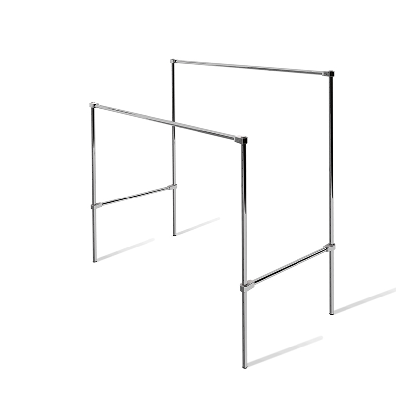 Gondola podwójna sklepowa, chrom