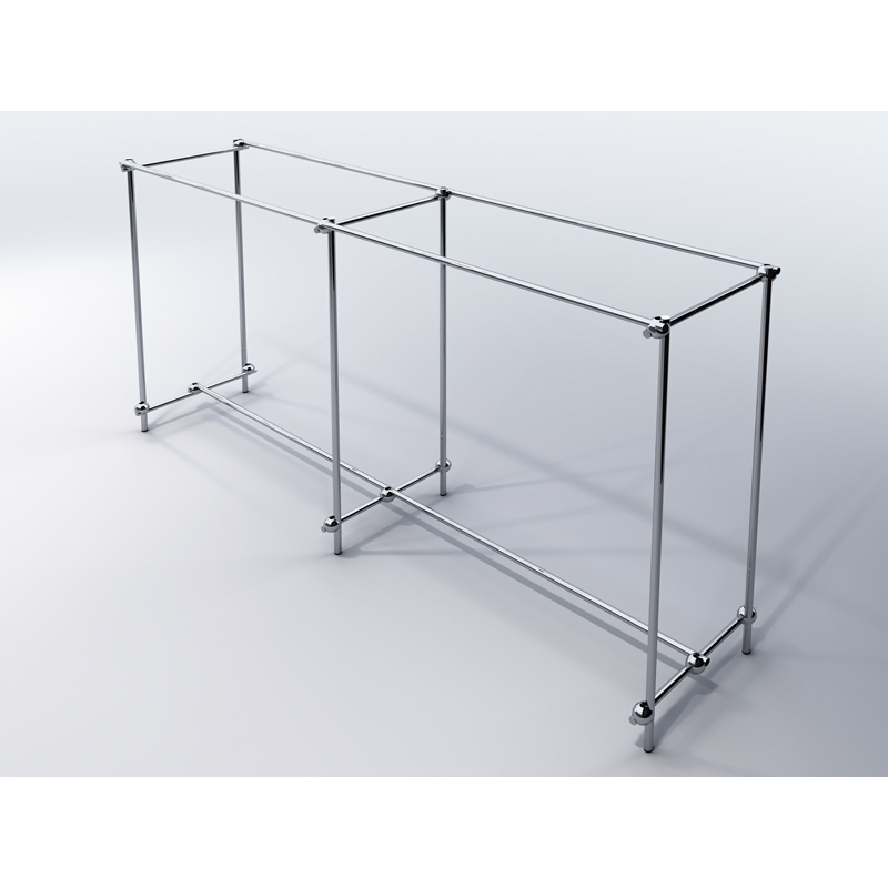 Gondola wieszak sklepowy  300x60x150 chrom