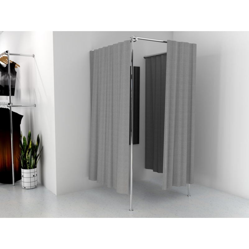 Przymierzalnia pojedyncza, przyścienna,100x100x200