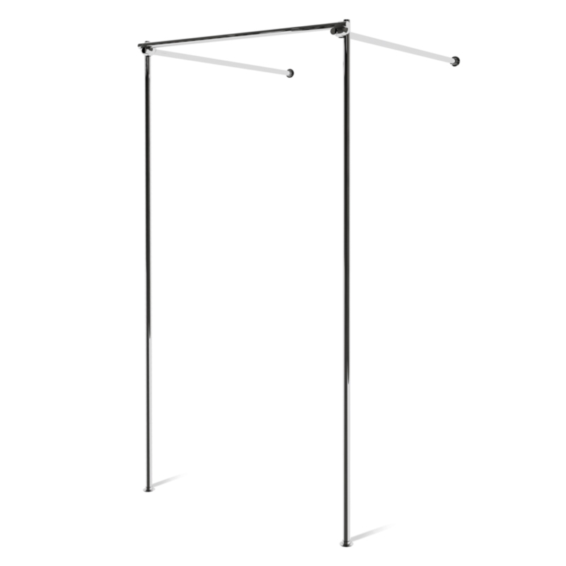 Przymierzalnia pojedyncza, przyścienna,100x100x200