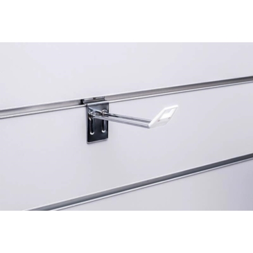 Klips mocujący etykietę cenową na haczyk podwójny