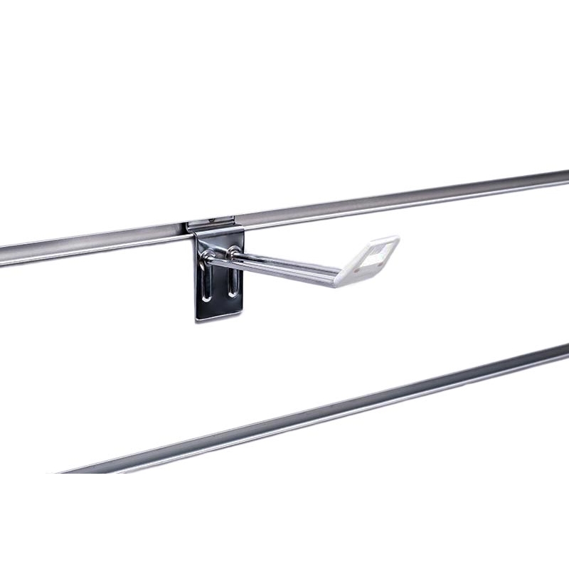 Klips mocujący etykietę cenową na haczyk podwójny