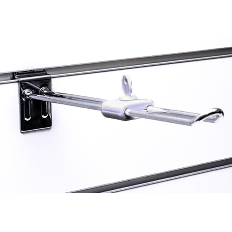 Zabezpieczenie antykradzieżowe na haczyk, białe