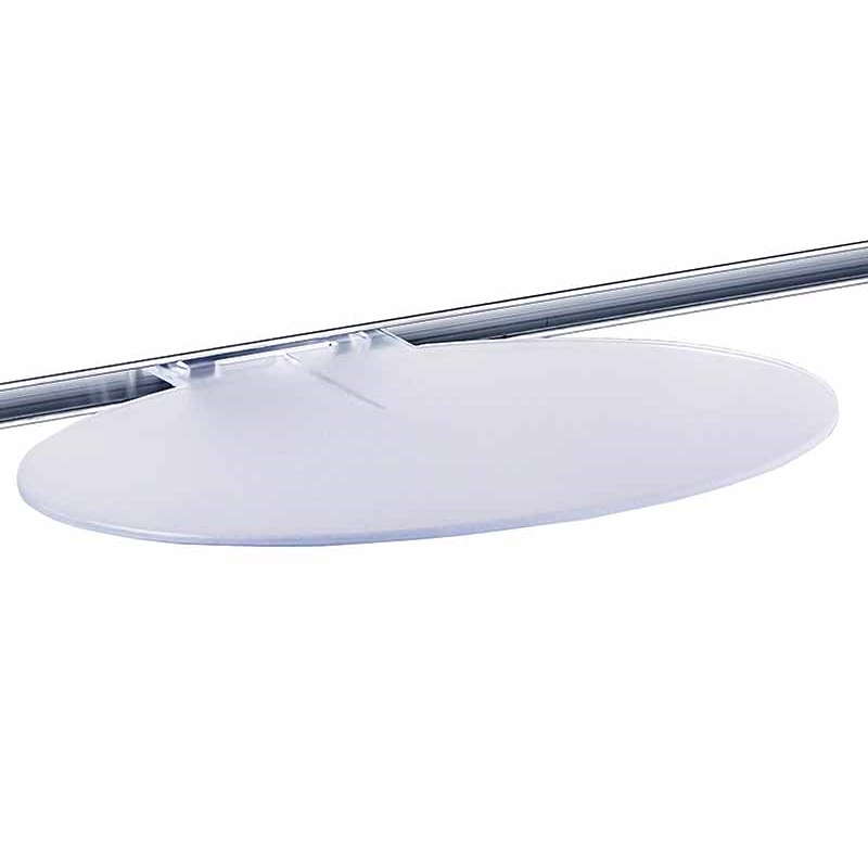 Półka pozioma Slatwall owalna 25x13cm