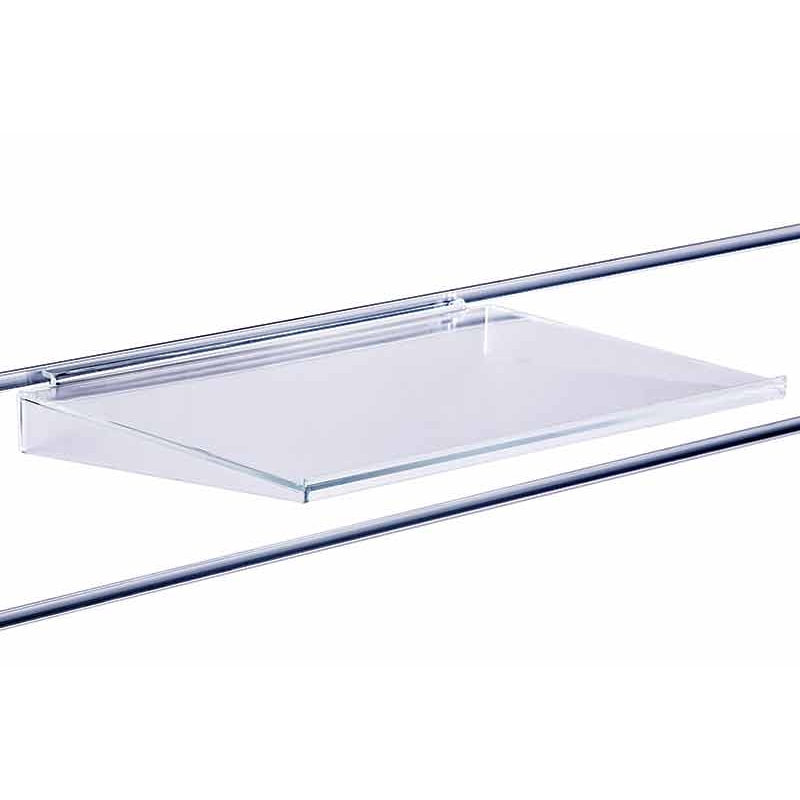 Półka pozioma mocna 40x28cm, Slatwall