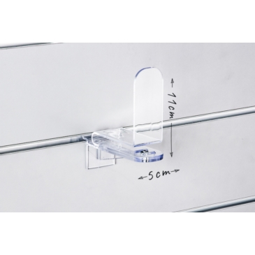 Półka Slatwall obrotowa, pionowa, do butów lekkich