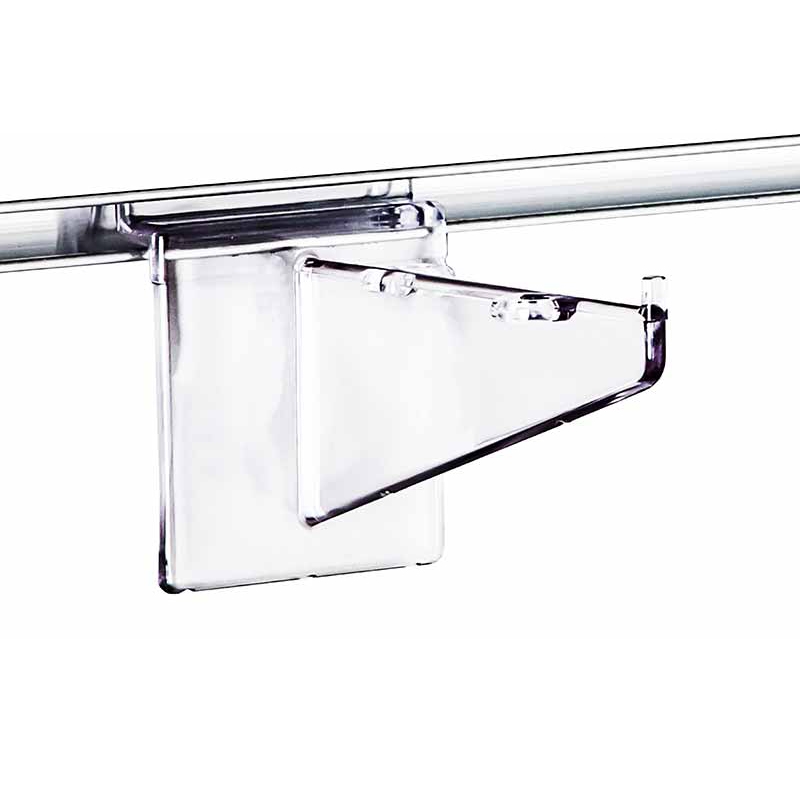 Wspornik pod półkę z plexi o długości 10cm (szt.)