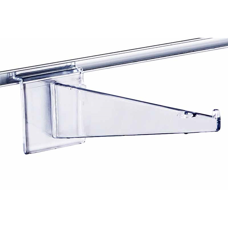 Wspornik półki z plexi o długości 20cm (szt.)