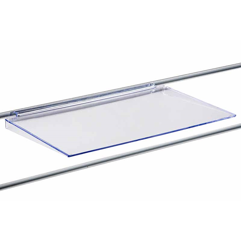 Półka pozioma wzmocniona 40x24cm, Slatwall