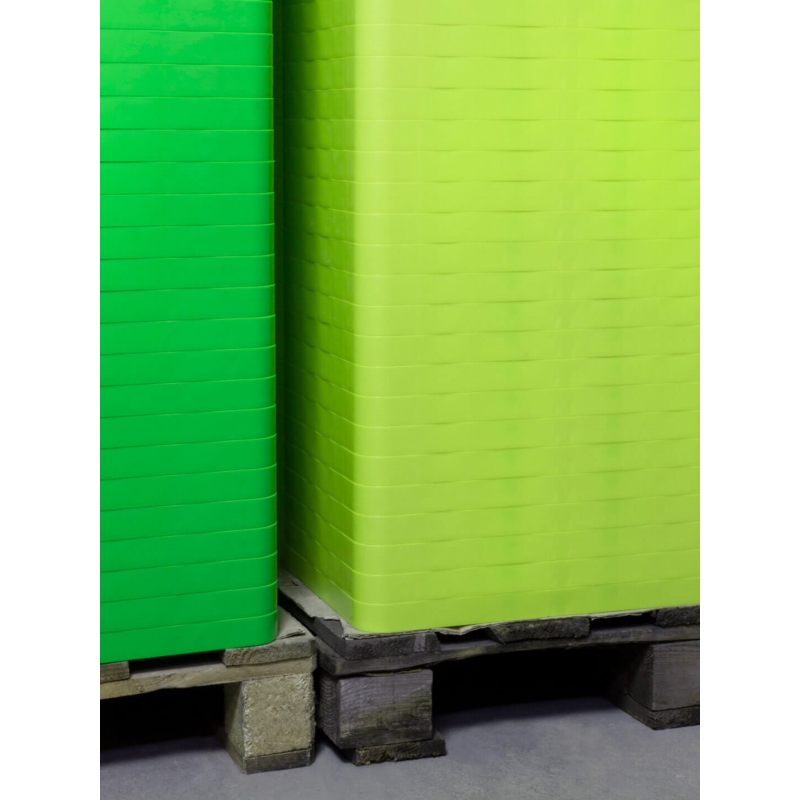 Biały koszyk sklepowy na zakupy 22L plastikowy