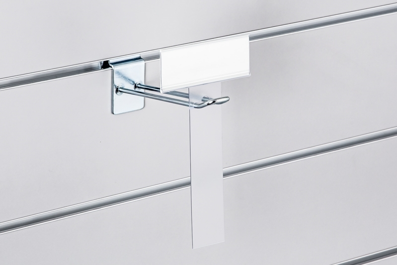 Uchwyt na listwy cenowe 39mm do haczyków