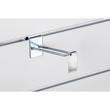 Etykietka cenowa 27x30mm, metal, na hak podwójny