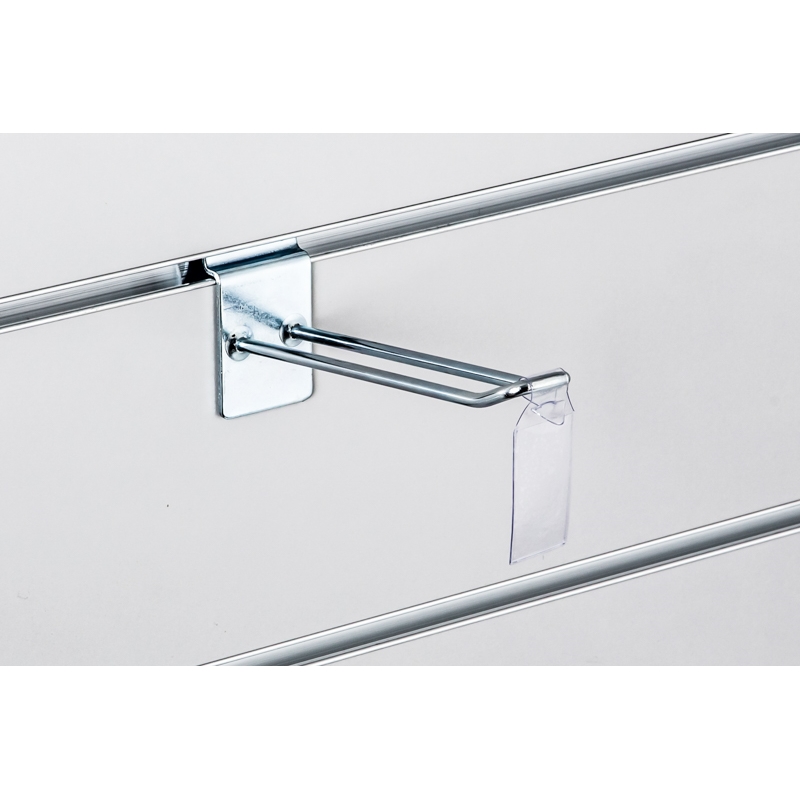 Etykietka z kieszonką, 24x42mm, na hak podwójny