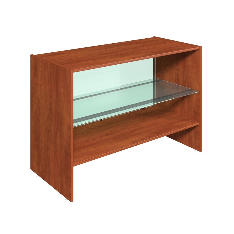 Lada sklepowa, kasowa, oszklony front, prosta