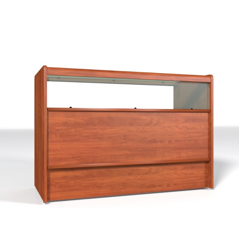 Lada sklepowa z przeszkloną ekspozycją