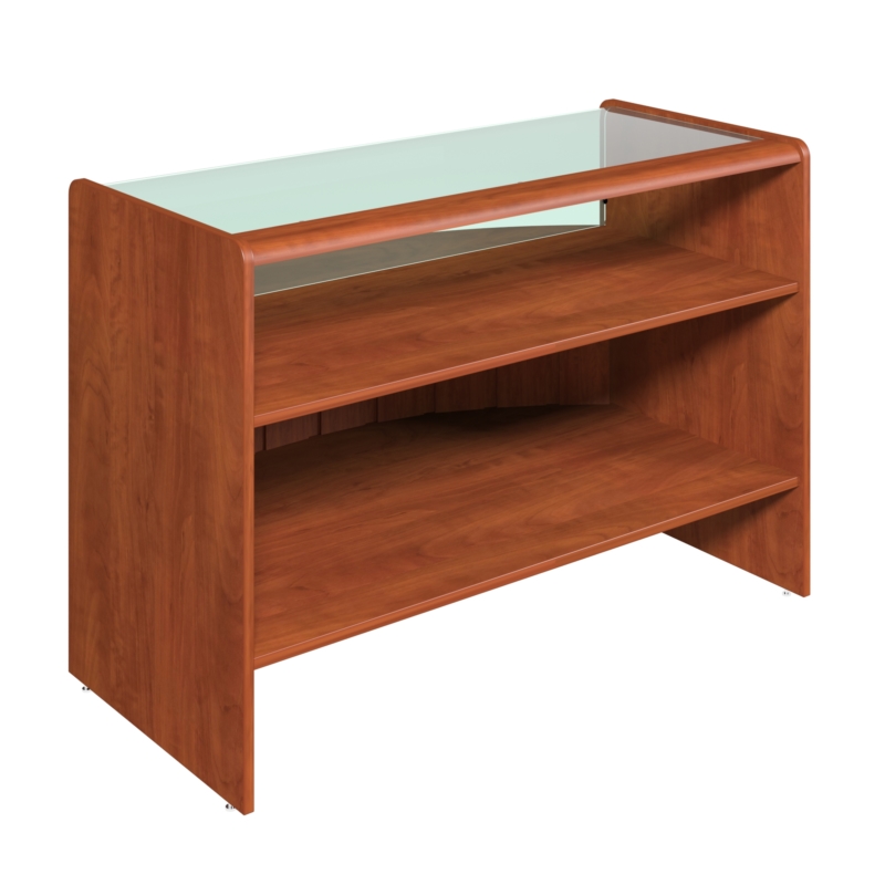 Lada sklepowa, kasowa, oszklona, wypukła