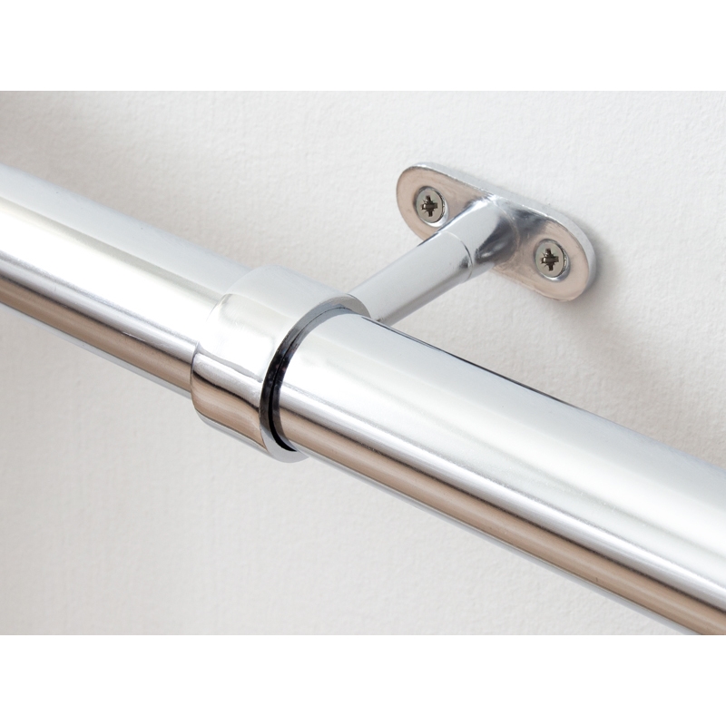 Uchwyt dystansowy, regulowany, końcowy, fi 25mm