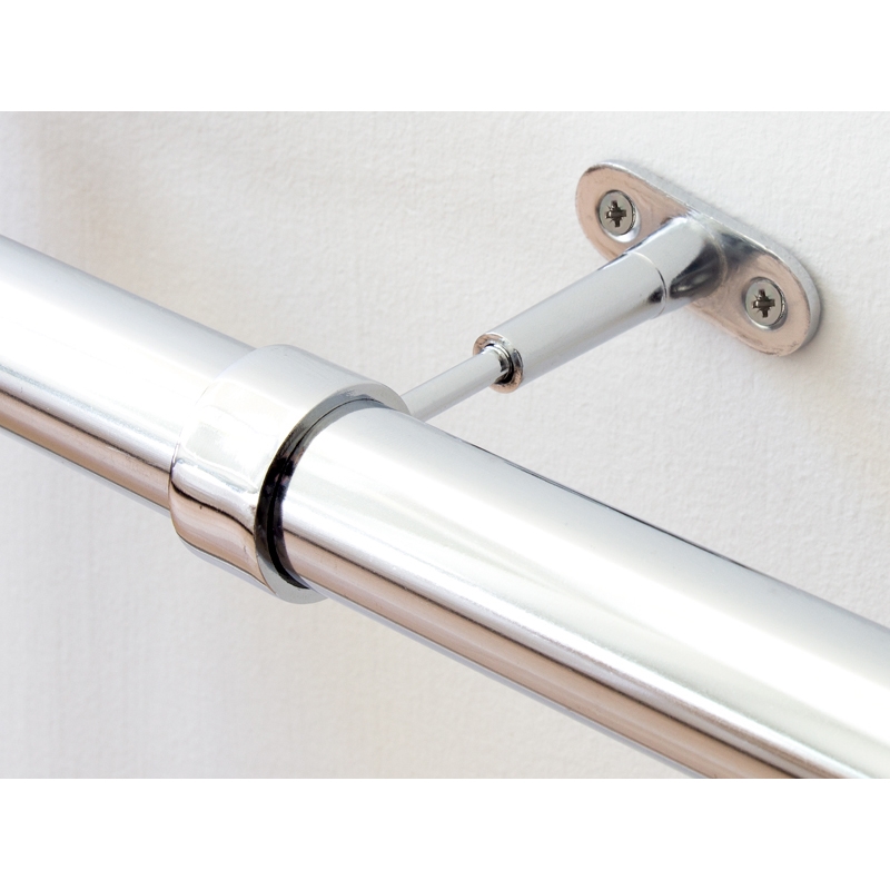 Uchwyt dystansowy, regulowany, końcowy, fi 25mm