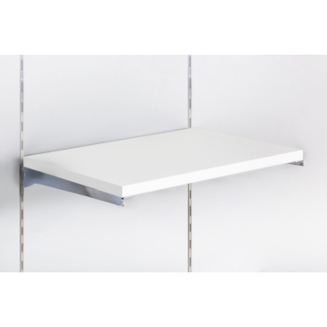 Półka z płyty Soti-Line, Alaska, wsporniki chrom