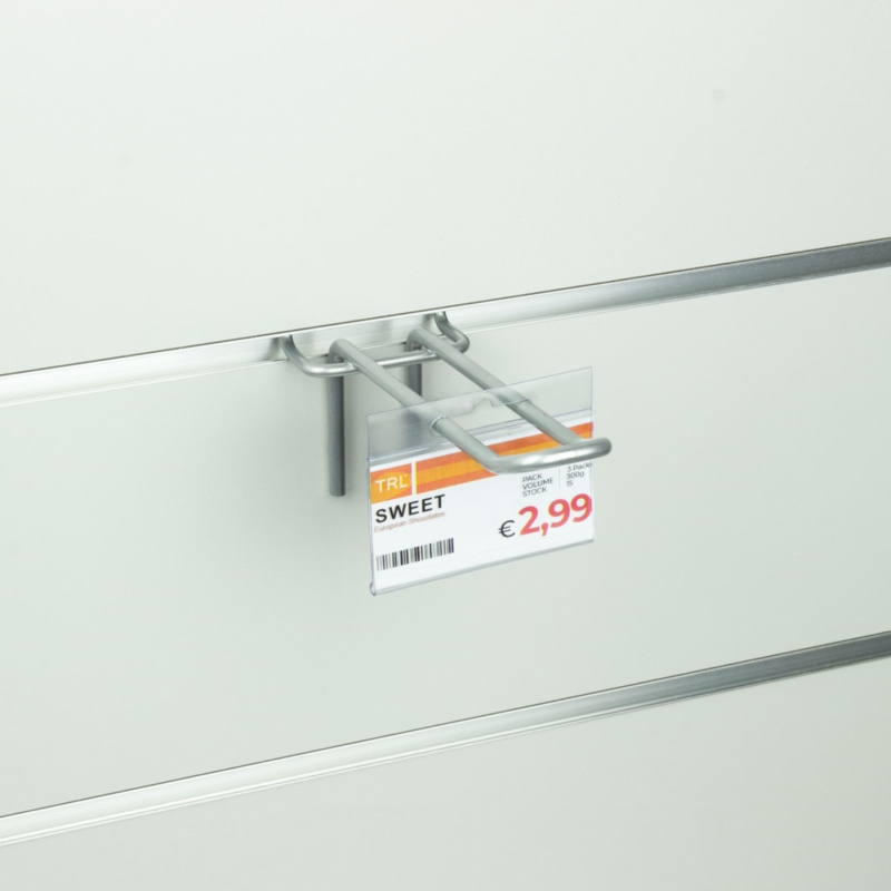 Listwa cenowa 3,9x7cm na haczyk