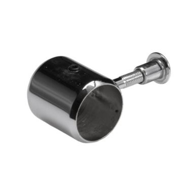 Złącze uchwyt przelotowy z blokadą fi 25/50, chrom