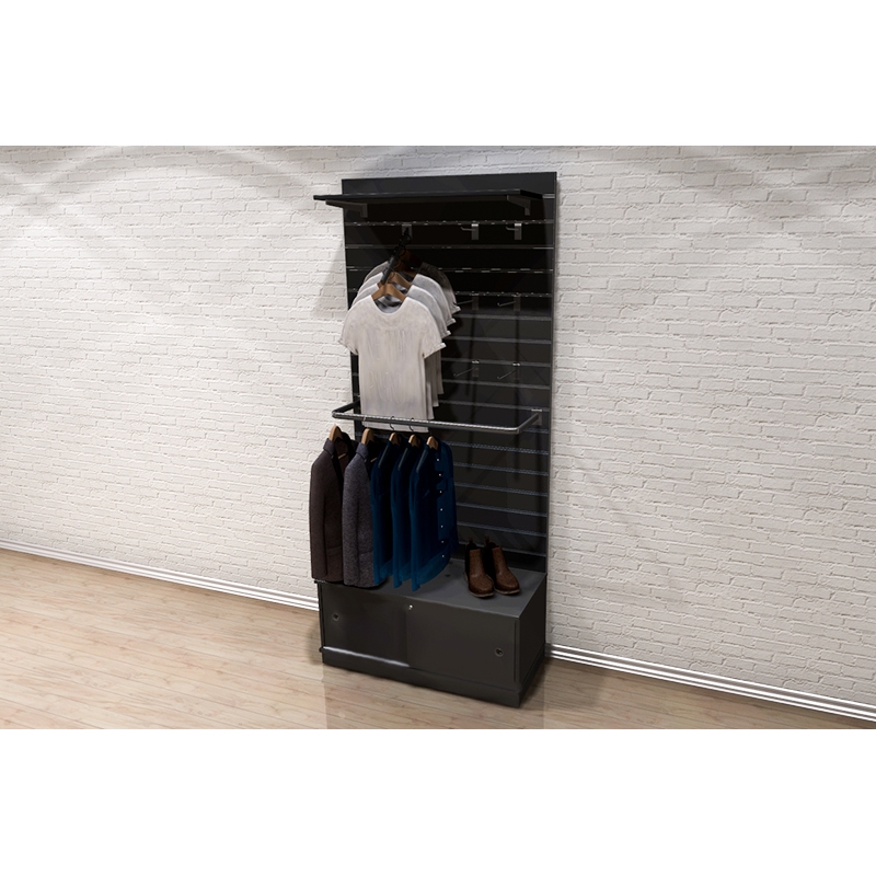 Szafka sklepowa drzwiczki przesuwne 100x45x45cm