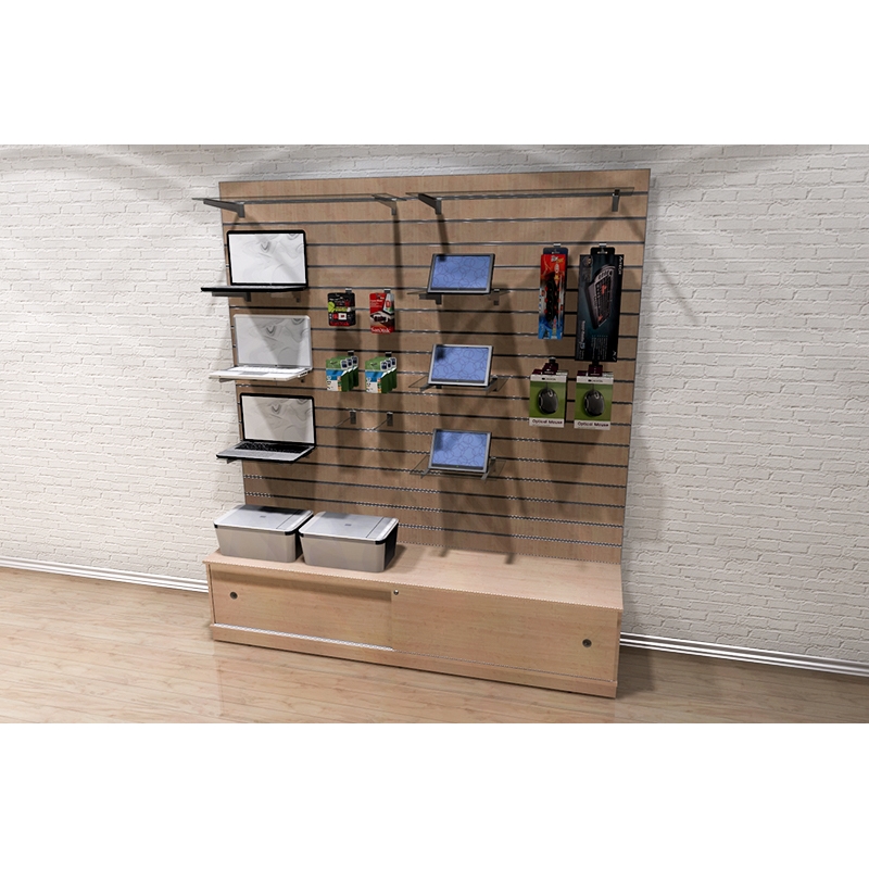 Szafka sklepowa drzwiczki przesuwne 200x45x45cm