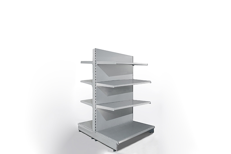 Gondola sklepowa H140cm, półki 2x37cm, 6x30cm