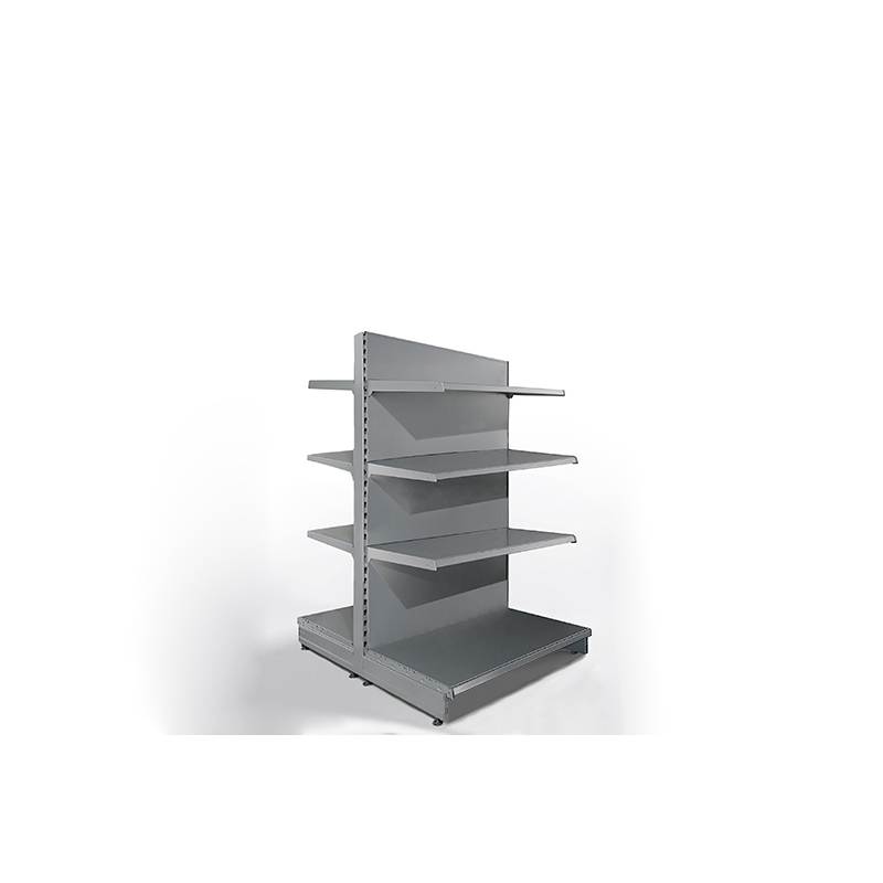 Gondola sklepowa H140cm, dwustronna, półki 8x37cm