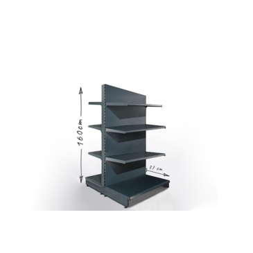 Gondola sklepowa H160cm, półki 8x37cm