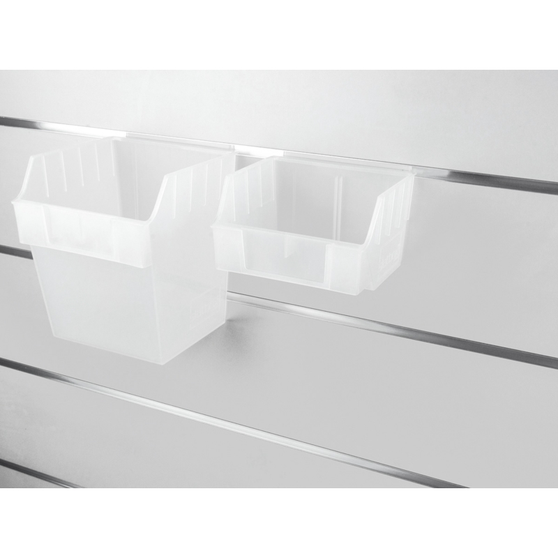Pojemnik TOP niski Slatwall 14x12x8cm bezbarwny