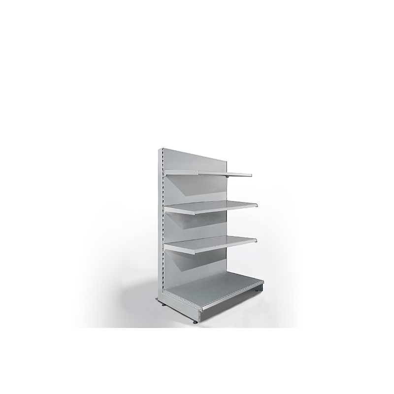 Regał sklepowy H140cm, półki 1x37cm, 3x30cm