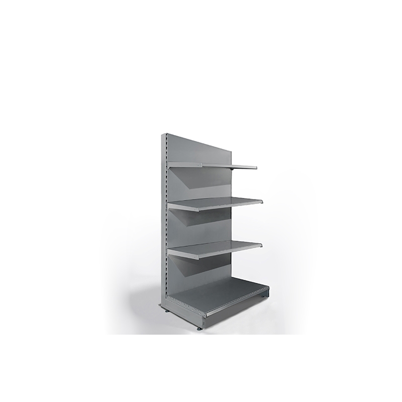 Regał sklepowy H160cm, półki 1x37cm, 3x30cm