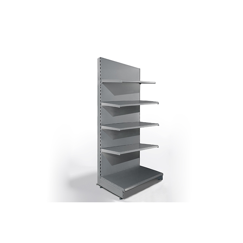 Regał sklepowy H210cm, półki 1x37cm, 4x30cm