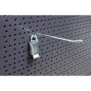 Haczyk na perforację, pojedynczy z zamkiem