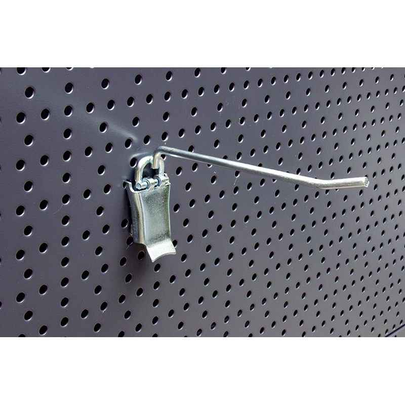 Haczyk na perforację, pojedynczy z zamkiem