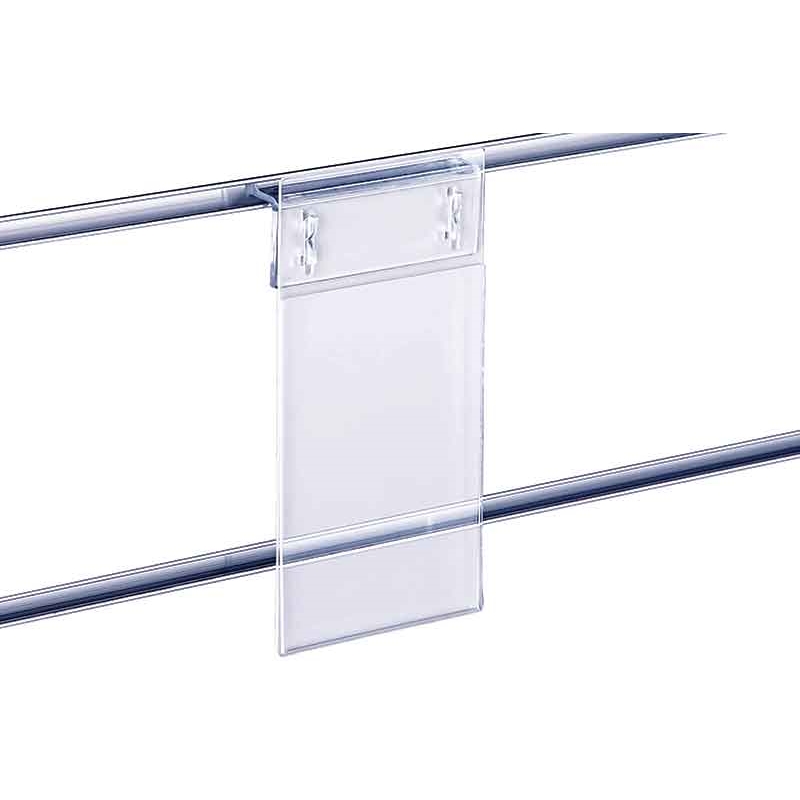 Kieszeń akrylowa Slatwall A6 10,5x20cm