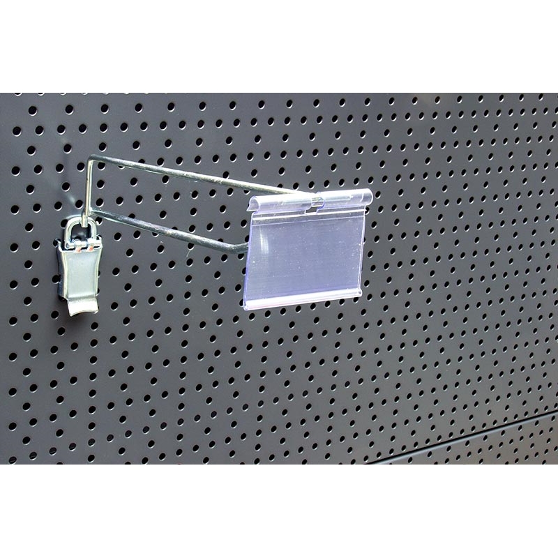 Haczyk na perforację, pojedynczy, wysięgnik, zamek