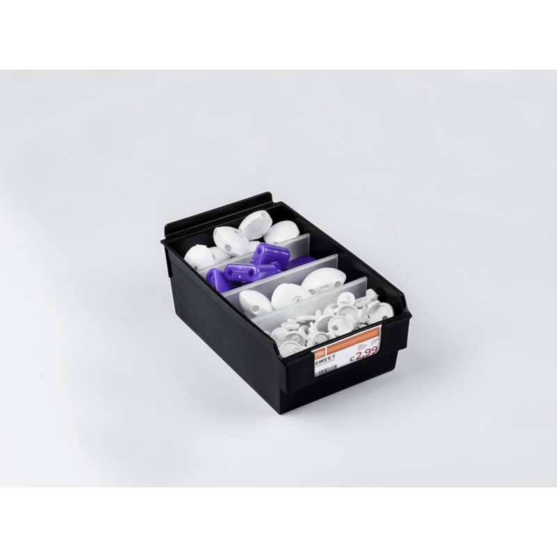 Pojemnik plastikowy BOX na Spacewall 14x22x8cm