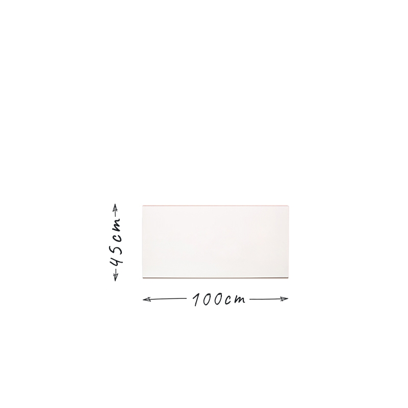 Cokół Slatwall Shopwall śmietankowy, Biały