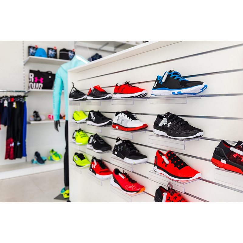 Cokół Slatwall Shopwall śmietankowy, Biały